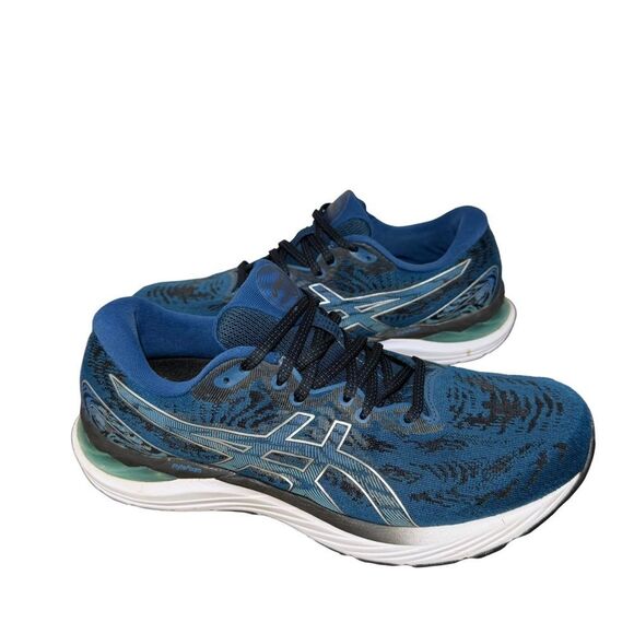ASICS Men\'s Navy Athletic Shoes size 9 main image 6